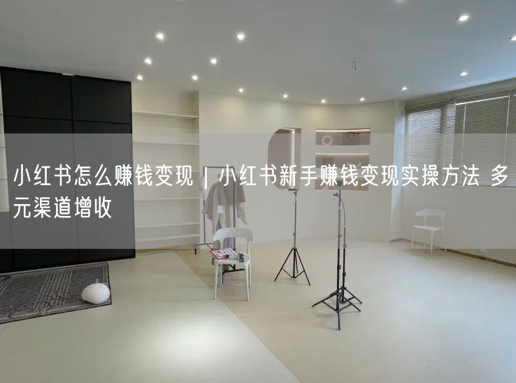 小红书新手赚钱变现实操：多元增收与内容创作指南