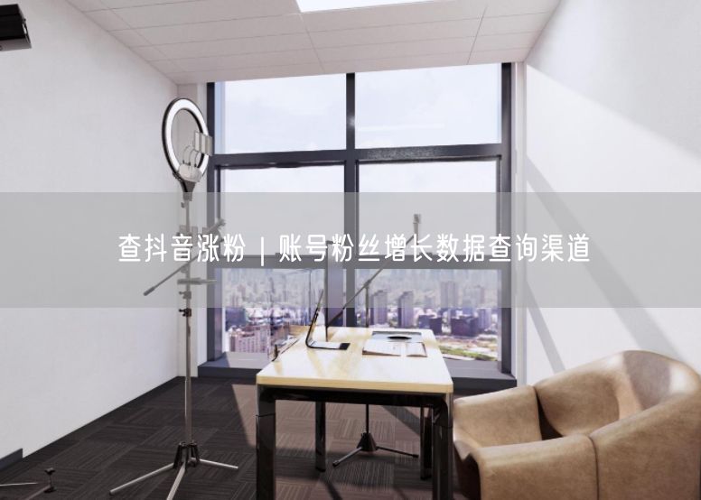 查抖音涨粉｜账号粉丝增长数据查询渠道