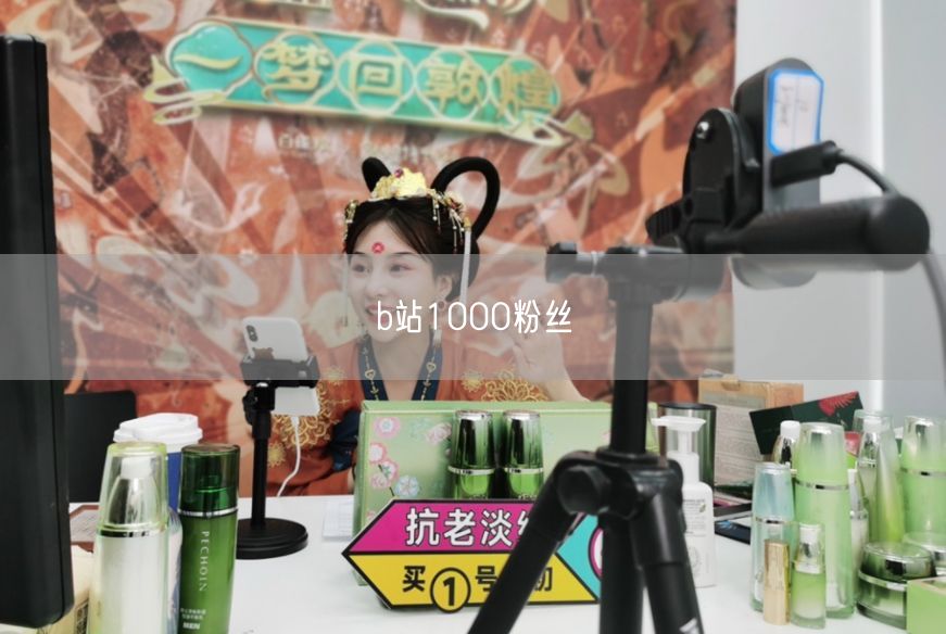 b站1000粉丝